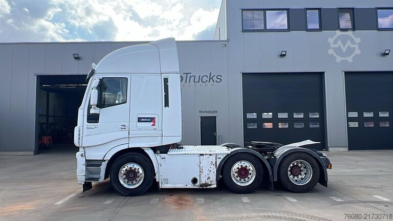 Tracteur standard Iveco Stralis 460 (6X2 / EURO 6 / BELGIAN TRUCK / SHO...