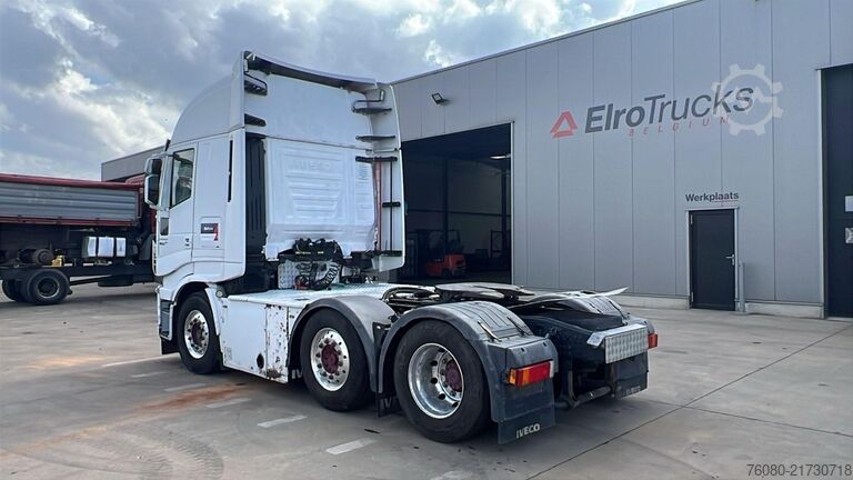 Tracteur standard Iveco Stralis 460 (6X2 / EURO 6 / BELGIAN TRUCK / SHO...