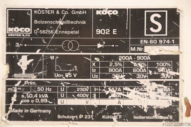 Stiftlasser Köco 902 E