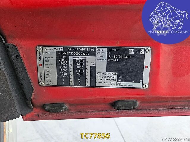 Schuifzeil Scania R 450