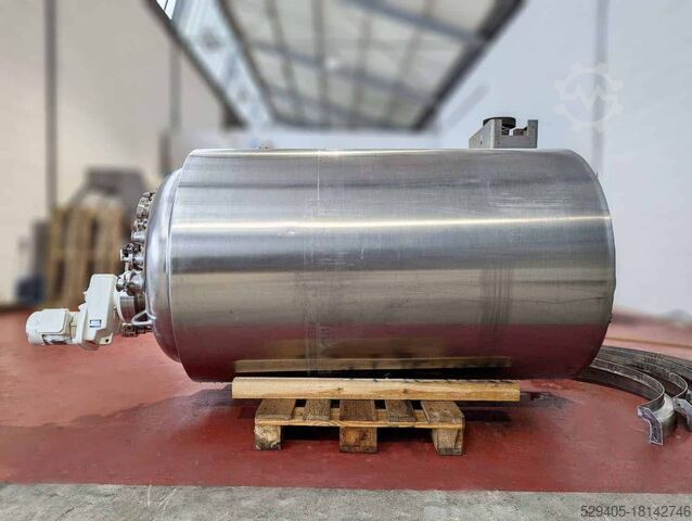 Boccard – Reattore in acciaio inox 1100 L Boccard – Réacteur inox 1100 L