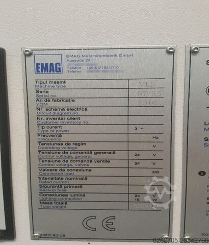 Vertikal aufgereiht EMAG VL 2