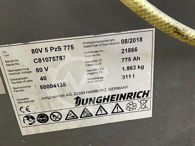 Περονοφόρο όχημα Jungheinrich EFG 425k