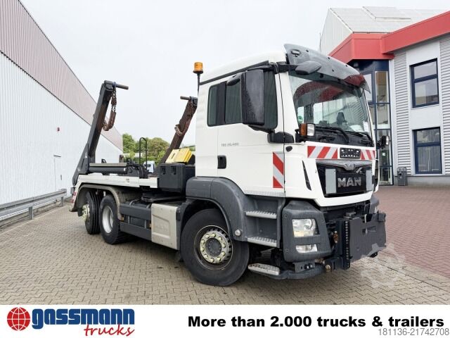 Kipper LKW MAN TGS 26.480 6x2-4 BL, Winterdienstausstattung,