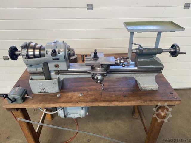 Tokarka mechanika, tokarka dźwigniowa ręczna, tokarka precyzyjna, tokarka mechanika SCHAUBLIN 102