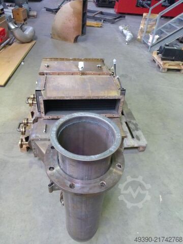 Wymiennik ciepła ze stali nierdzewnej, powietrze-woda, powietrze-olej wymiennik ciepła, dostępne 4 s AGETHERMA FT-1.1-910/230/10-RS04-T10-ATWH