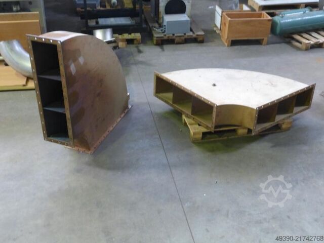 Wymiennik ciepła ze stali nierdzewnej, powietrze-woda, powietrze-olej wymiennik ciepła, dostępne 4 s AGETHERMA FT-1.1-910/230/10-RS04-T10-ATWH