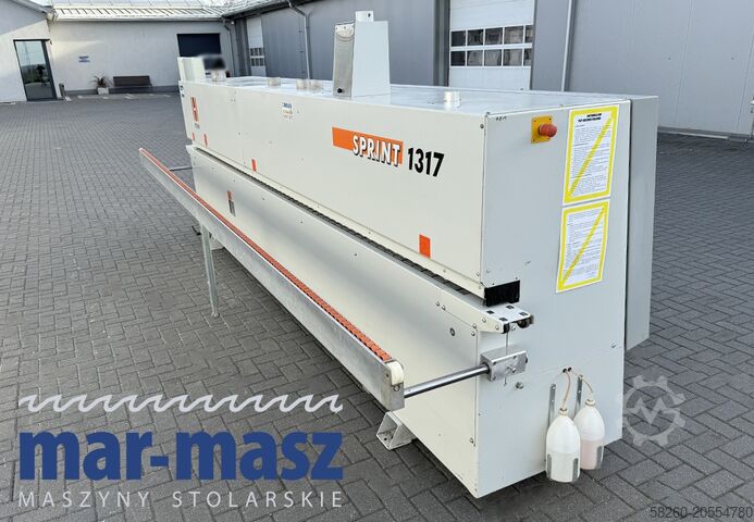 Mașină de aplicat cant, prelucrare colțuri, pulverizare HOLZ-HER 1317 SPRINT tylko 93h