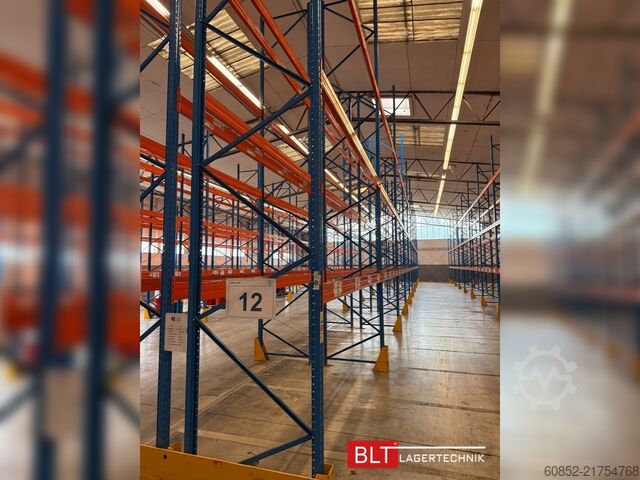 Rafturi pentru sarcini grele Rafturi industriale ca. 100 lfm Stow Palettenregale H:700cm 3200 kg Fachlast Boden +3 , Hochregale