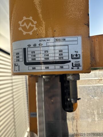 Palettenstapler Jungheinrich EJC 216z