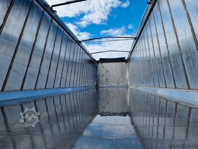 Semi-remorque benne WIELTON Alu-Kastenmulde 51m³  BULK Master BLACK Edition