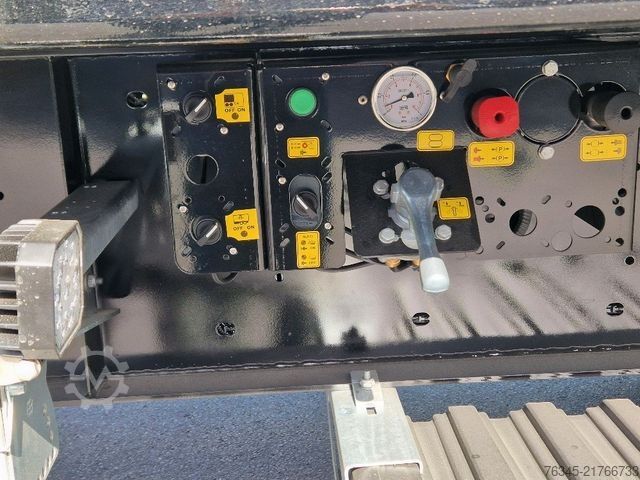 Semi-remorque benne WIELTON Alu-Kastenmulde 51m³  BULK Master BLACK Edition