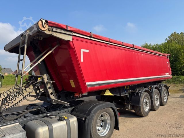 Semirimorchio ribaltabile SCHMITZ CARGOBULL SKI 24, Alumulde, guter Zustand