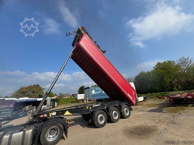 Semirimorchio ribaltabile SCHMITZ CARGOBULL SKI 24, Alumulde, guter Zustand