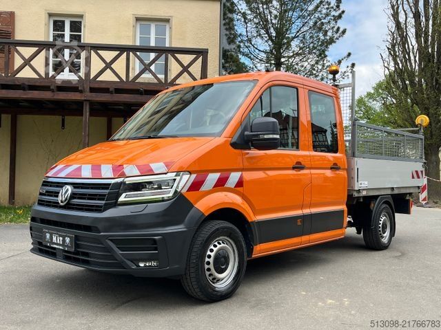 Transporter mit Kipper VOLKSWAGEN CRAFTER 2,0 TDI 4 MOTION DoKa 3-SEITENKIPPER AHK