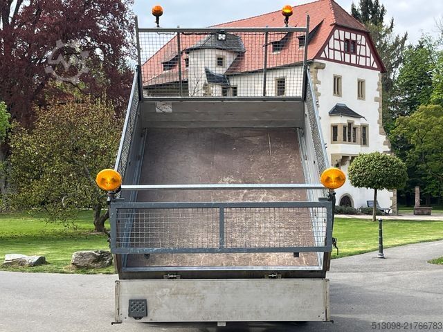 Transporter mit Kipper VOLKSWAGEN CRAFTER 2,0 TDI 4 MOTION DoKa 3-SEITENKIPPER AHK