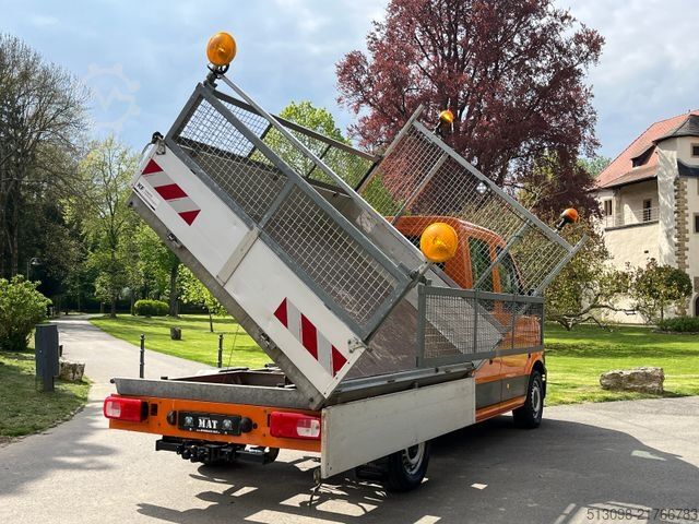 Transporter mit Kipper VOLKSWAGEN CRAFTER 2,0 TDI 4 MOTION DoKa 3-SEITENKIPPER AHK