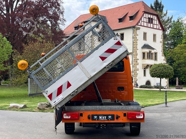 Transporter mit Kipper VOLKSWAGEN CRAFTER 2,0 TDI 4 MOTION DoKa 3-SEITENKIPPER AHK