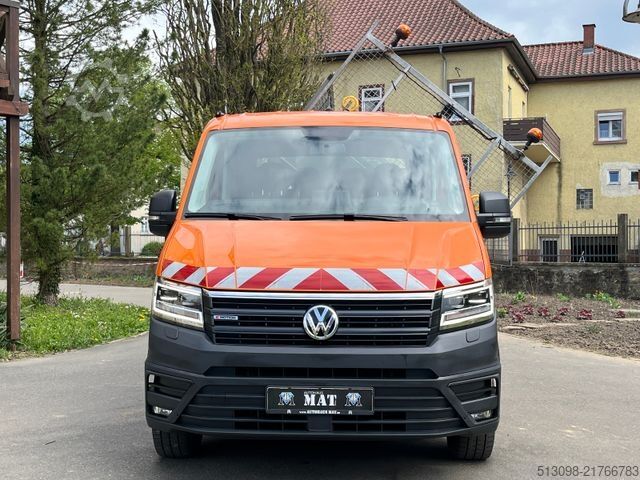 Transporter mit Kipper VOLKSWAGEN CRAFTER 2,0 TDI 4 MOTION DoKa 3-SEITENKIPPER AHK