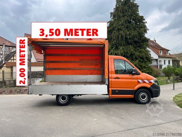 Transporter mit Pritsche & Plane VOLKSWAGEN CRAFTER PRITSCHE+PLANE 4 MOTION AHK KLIMA KAMERA