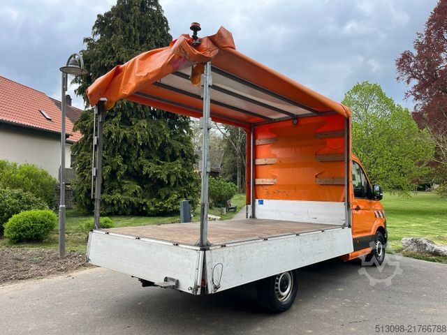 Transporter mit Pritsche & Plane VOLKSWAGEN CRAFTER PRITSCHE+PLANE 4 MOTION AHK KLIMA KAMERA