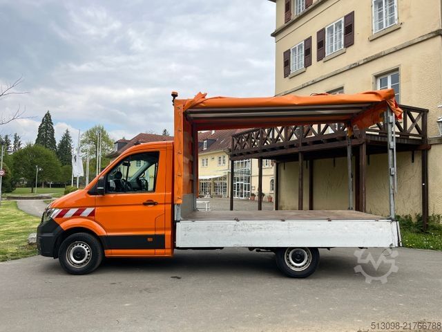 Transporter mit Pritsche & Plane VOLKSWAGEN CRAFTER PRITSCHE+PLANE 4 MOTION AHK KLIMA KAMERA