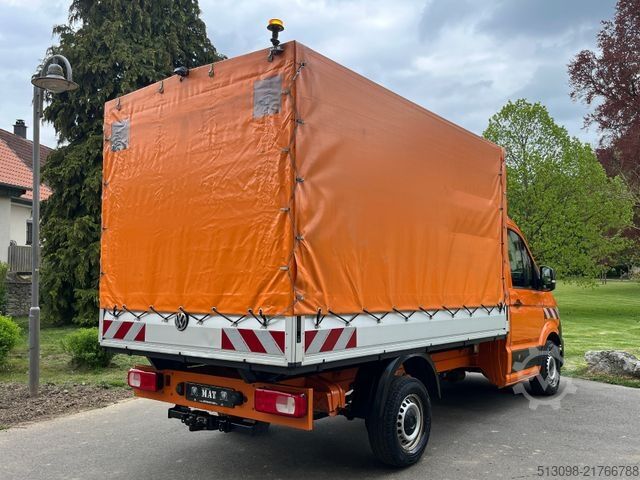Transporter mit Pritsche & Plane VOLKSWAGEN CRAFTER PRITSCHE+PLANE 4 MOTION AHK KLIMA KAMERA