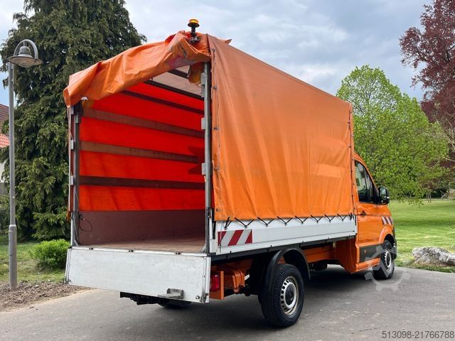 Transporter mit Pritsche & Plane VOLKSWAGEN CRAFTER PRITSCHE+PLANE 4 MOTION AHK KLIMA KAMERA