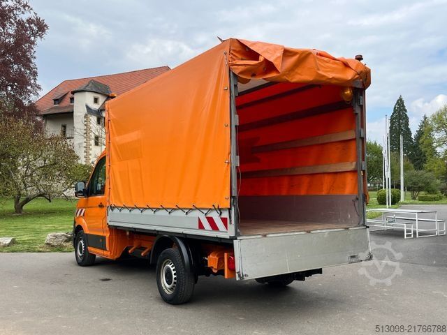 Transporter mit Pritsche & Plane VOLKSWAGEN CRAFTER PRITSCHE+PLANE 4 MOTION AHK KLIMA KAMERA