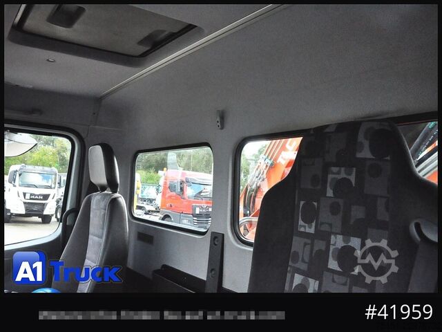 Gru montata su autocarro MERCEDES-BENZ Axor 1833, 4x4, Kran 3 Seiten Kipper, Funk