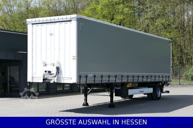 Brandalı açık yarı römork KRONE 11 Meter Lang Lenkachse 2to LBW ¤409.-mtl.