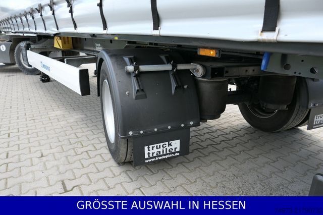 Brandalı açık yarı römork KRONE 11 Meter Lang Lenkachse 2to LBW ¤409.-mtl.