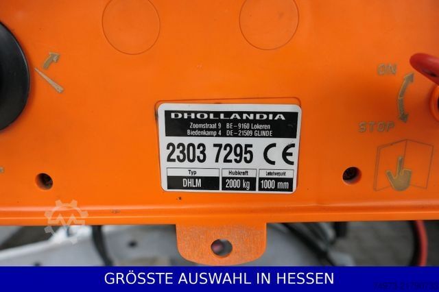 Brandalı açık yarı römork KRONE 11 Meter Lang Lenkachse 2to LBW ¤409.-mtl.