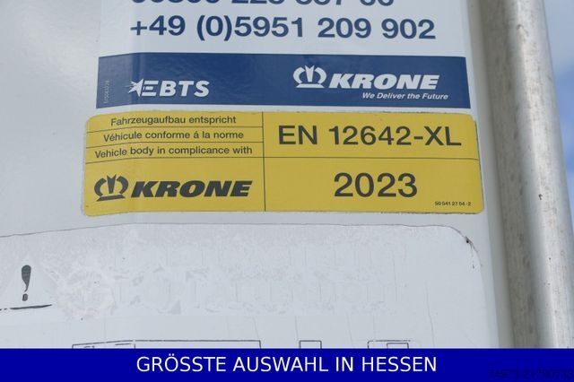 Brandalı açık yarı römork KRONE 11 Meter Lang Lenkachse 2to LBW ¤409.-mtl.