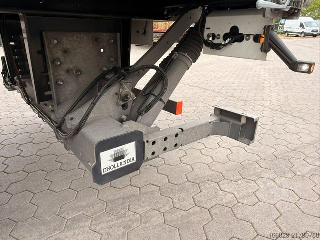 Brandalı açık yarı römork  Citysatte gelenkt Planen Auflieger mit LBW + ZWG