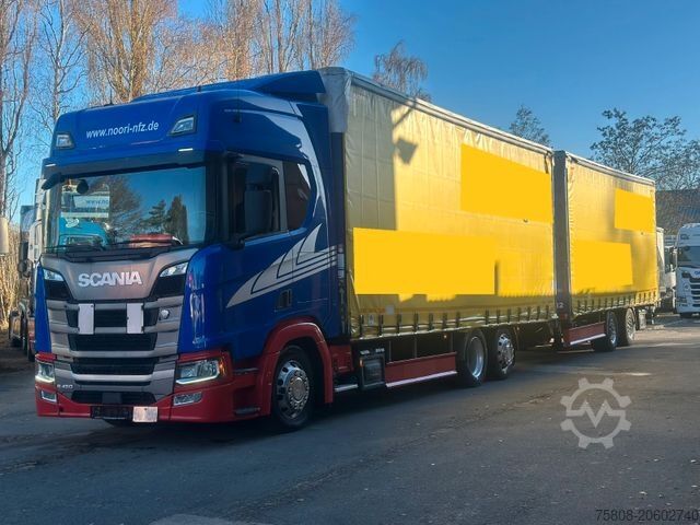 Jumbo-Lkw SCANIA R450 Jumbozug 3+2 Durchlader Euro6D Retarder