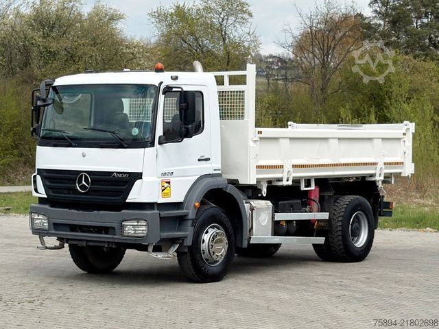 Basculantă MERCEDES-BENZ AXOR 1829 * KIPPER 4,70 m * TOPZUSTAND