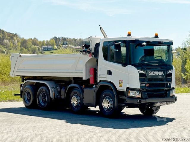Damperli kamyon SCANIA G 450 XT * Kipper + BORDMATIC* TOPZUSTAND / 8x4