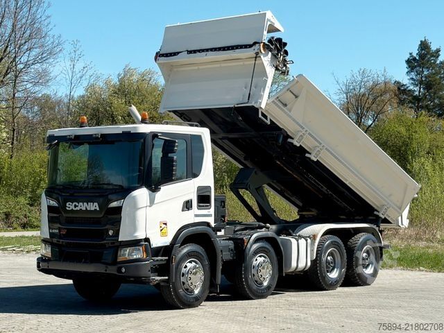 Damperli kamyon SCANIA G 450 XT * Kipper + BORDMATIC* TOPZUSTAND / 8x4