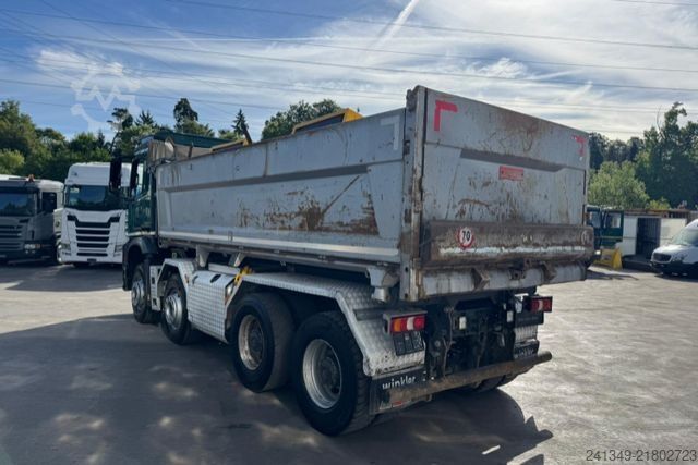 Autocarro ribaltabile MERCEDES-BENZ Arocs 4151 8x4 Moser