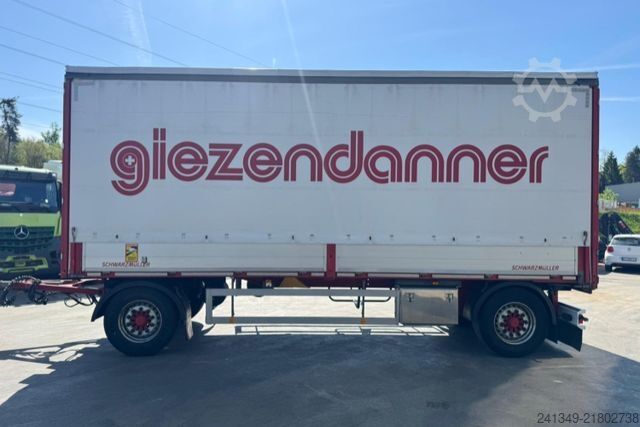 Rimorchio aperto con telone SCHWARZMÜLLER PA2/E Seitenladen