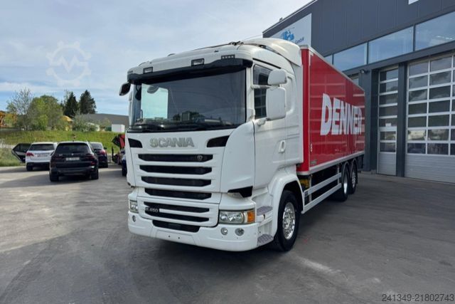 Dobozos teherautó SCANIA R450 6x2 Kasten