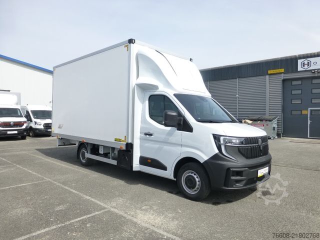 Vrachtwagen met bakwagen RENAULT NEW Master  Koffer Türen Möbelkoffer