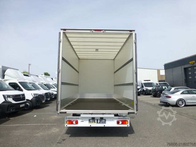 Vrachtwagen met bakwagen RENAULT NEW Master  Koffer Türen Möbelkoffer