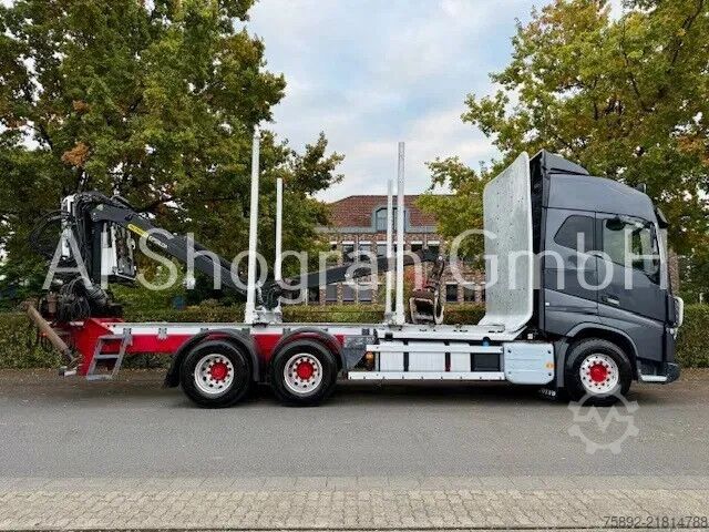 Transporteri od drveta Volvo FH 16.750 6x4/Kran Epsilon M110L80/Eu6/Liftachs