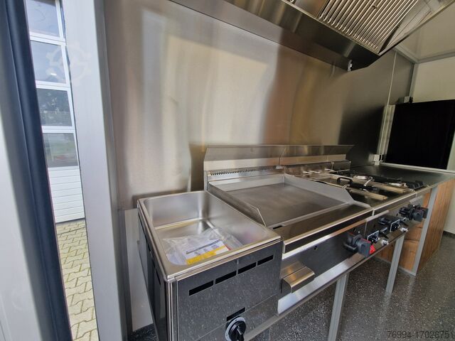 Carrinho de vendas Citröen Jumper Food Truck