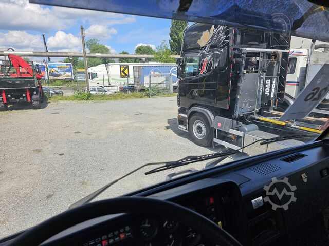 Teherautó platóval (nyitott) MAN VW-MAN 8.150 FAE G90 4x4 Doppelkabine