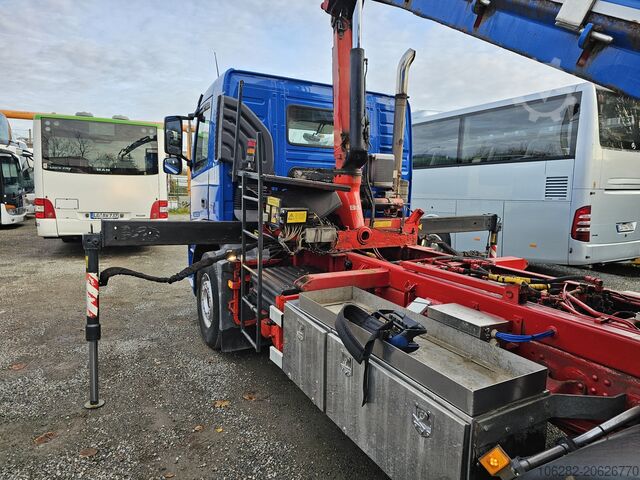 Dreiseitenkipper LKW Volvo FM9 340HP Kran FASSI F95A.24 Blatt/Blatt