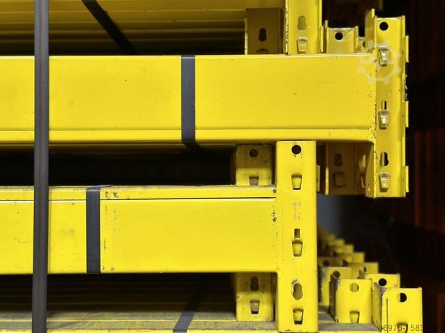 Estantería de paletización transversal Estantería transversal Redirack / lichte Weite: 2.710mm K: 100 x 50 mm / gelb / 3 HK