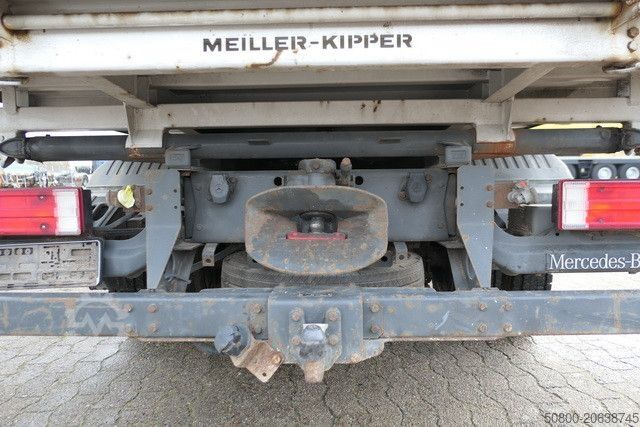 Tippbil skåpbil MERCEDES-BENZ 816 K Atego 4x2, Meiller, 3. Sitz, 2x AHK